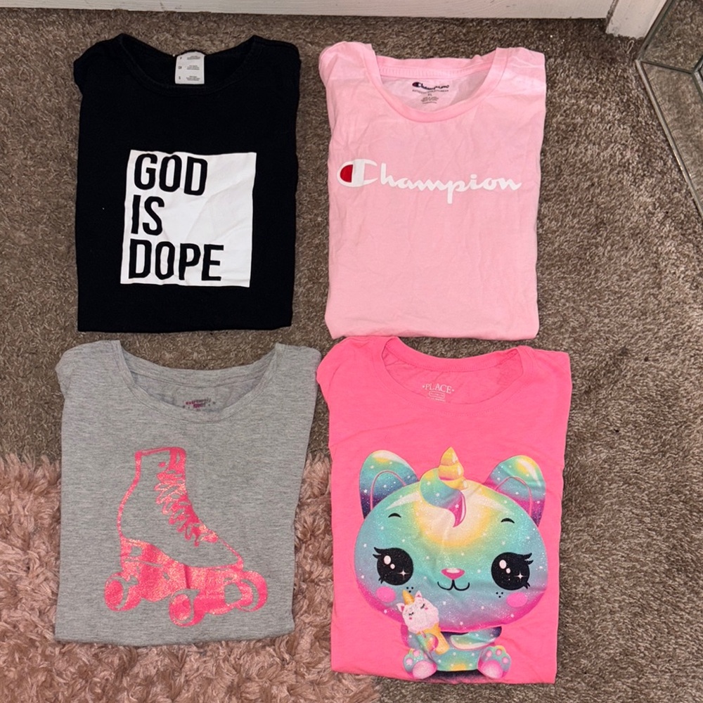 Girls T-Shirts Bundle 14/16